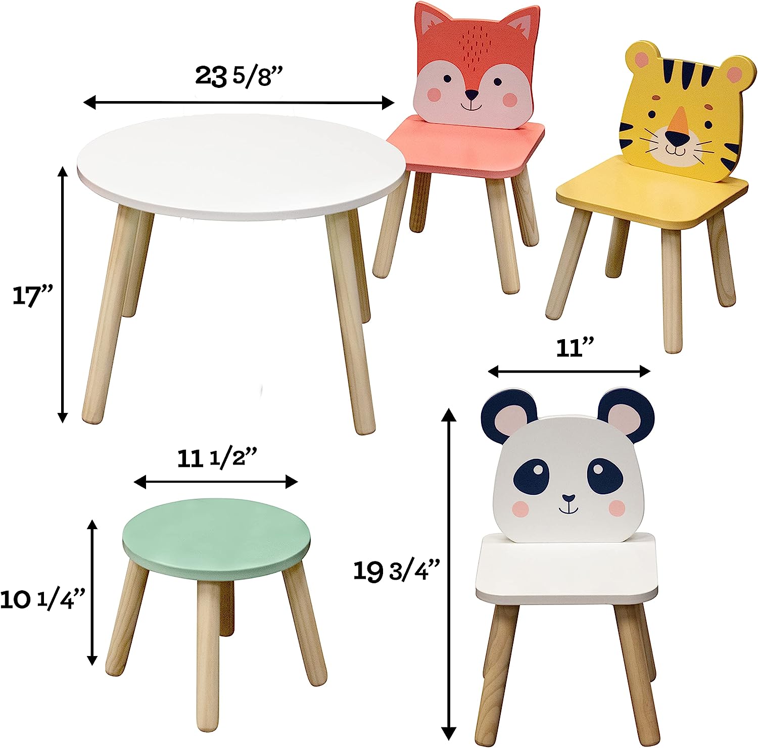 Animal Table & Chair Set