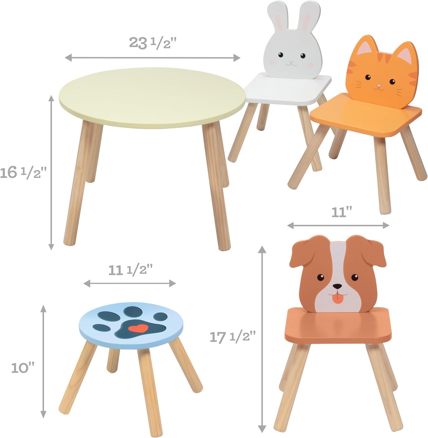 Pets Table & Chair Set